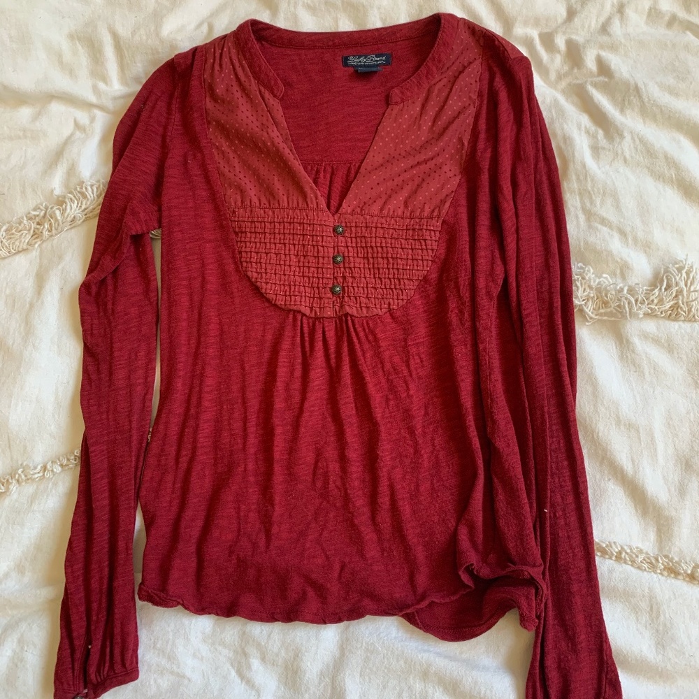 Lucky Brand Long Sleeve Blouse